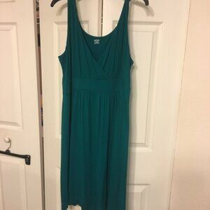 Teal Sleeveless Dress